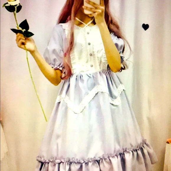 NEW Sweet Harajuku Lolita Dress - Picture 5 of 12